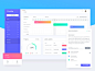 Project Management Dashboard Design for Managers & Clients