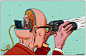 Le Monde - Newspaper Illustration