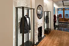 男装店铺装修设计图集丨服装展示展架展台/试衣间展示区销售区设计