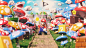 3D artwork blender c4d Character Character design  cinema4d cute mario motion