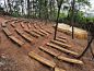 #森林剧场 forest theatre； #自然教育 natural education; #艺术力量 art power；#手工打造 Crafted by hand 大四川范围首先、唯一的原木手工呈现森林剧场。 本组照片为成都龙泉山半隐归野研学项目内的森林剧场，场地硬件建设接近完成，正抓紧景观和相应配套内容建设。但已经可以想象孩子们以后在森林里上演哈里波特魔法秀、爱丽丝梦游仙境、白雪公主等不同森林戏剧 FOREST SHOW的快乐场景；当然成年人也可以来此当回孩子，或者拍婚纱照、艺术写真都不错。 宝宝