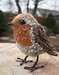 needle felted robin | Flickr - Photo Sharing!