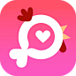 Pinkoi 2017新春版 App icon 图标 Logo 扁平