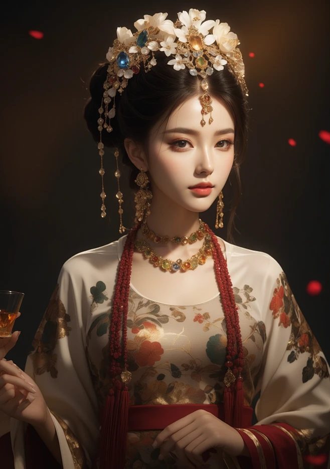 AI古风人物服装插画设计参考素材 时尚国风角色服装绘画 游戏原画-淘宝网-花瓣网