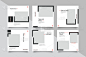 Modern promotion social media post template.