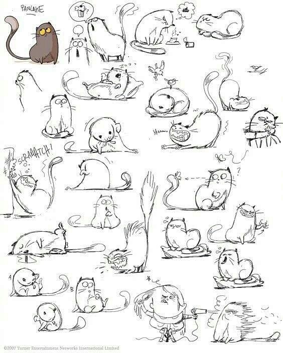 小猫咪绘制大全，喜欢喵喵的收了！