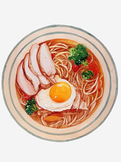 ZR减肥画画使我快乐采集到食品蔬菜插画