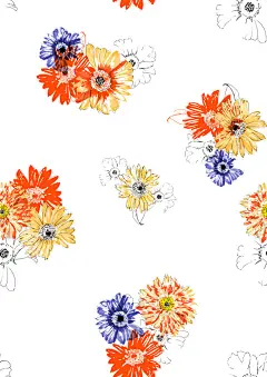 矢量300DPI清新花卉植物风格花型设计#壁纸# #背景图# #水彩# #花卉# #田园风# #复古花型# #矢量图# #素材#
