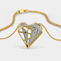 The Dgeo Glam Heart Pendant