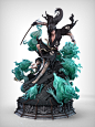 Hyakkimaru & Dororo, James W Cain : Official 1/6th scale statue Diorama based on characters from Dororo for Figurama - 

Art Direction by Daniel Kamarudin
https://figurama-collectors.com/