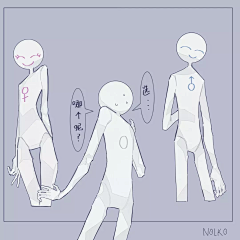 樱桃小丸犊犊子采集到火柴人
