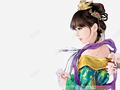 古代美女高清素材 手绘 设计图片 免费下载 页面网页 平面电商 创意素材 png素材