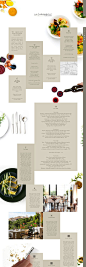 La Carambole blog style onepage one page website ... | Mobile apps