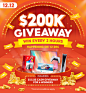 Enjoy $60 Cashback All-Day, Daily Midnight 50% Off Flash Deals and $200,000 Giveaway Win Every 2 Hours on Shopee Singapore’s 12.12 birthday sale!