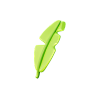 Banana Leaf 3D Illustration