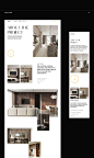 Modern Interiors Studio | Website concept