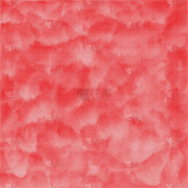 红色水彩画纹理背景，超大的图像。