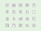100 stroke icons – AI by FREEDL下载