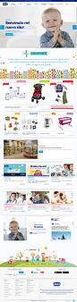 Chicco.com : Restyle and frontend development of the brand portal Chicco.com