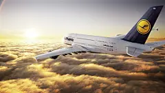 空中客车A380飞机汉莎航空公司-军事高清壁纸
