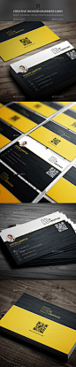 Creative Wooden Business Card - Creative Business Cards