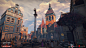 The Witcher 3: Wild Hunt - Blood and Wine, Maciej Caputa : In this project my major responsibility was to create assets, mostly buildings for the city of Beauclair and some generic models used across the whole Toussaint land.
In addition to the assets cre