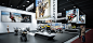 Concept for BMW Moto @ Brussels Motor Show 2016 : Concept visualization for an exhibition stand for BMW MOTO @ Brussels Motor Show 2016.Unfortunately our design was not chosen for realization. ;-(