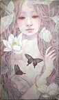 #王国分享# by_Japan_平野実穂(Miho Hirano)_2，更多作品见O网页链接 第一辑O王国绘画学院 - 插画培训 插画网络课程 绘画网络班 绘画速成班 绘画培训