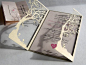 Fall Tree of Love Wedding Invitation Card by RoyalStyleWeddings, $225.00