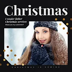Father Christmas Service Instagram Post Image