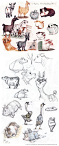 Farm Animals  by Kei Acedera - Imaginism Studios Blog: November 2007