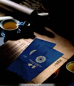 尊贵房地产名片模板psd素材