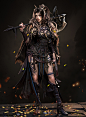 Female soldier