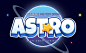 PSD astro logo with a star on the bottom