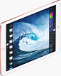 iPad Pro : 壮大なパワーをもたらすiPad Proには、12.9インチと9.7インチの二つのサイズが用意されています。A9Xチップ、先進的なRetinaディスプレイ、12メガピクセルのiSightカメラなど、様々な魅力について紹介します。