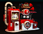CocaCola Machine : CocaCola Machine Cinema4D / Vray Render / Photoshop