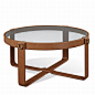 This Ralph Lauren table has been designed with a horse's bridle in mind... would be great for an equine-themed event!