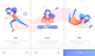 Wellness app onboarding fullsize