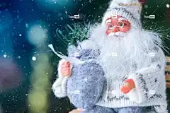 圣诞老人 Windows壁纸 雪花 圣诞节 假期 自然 高清壁纸