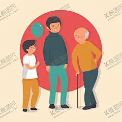 扁平人物插画 【酷图网】场景交流,人物,电子商务图标,商业人物,扁平插画,二维插画,扁平插画类,立体构图,扁平风,户外,科技插画,插画设计