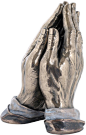 Praying Hands Statue