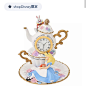 预售 日本迪士尼store经典故事收藏系列复刻版爱丽丝梦游仙境座钟-淘宝网