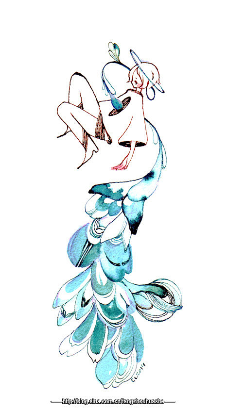 加拿大——画师koyamori的水彩插画...