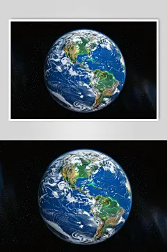 AI数字艺术地球摄影图片-众图网