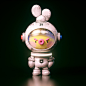 宇宙，插图，c4d，可爱，