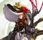 Character illustration - Battle Gardener, 닉스(NIX) : Character illustration - Battle Gardener