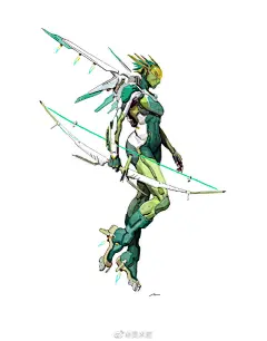 十足表现力的造型特征
,
人物插画、概念设计师
,
Mauro Belfiore
,
手绘角色设计参考 ​​​​