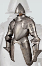 A Spanish three-quater length armour for a man-at-arms, late 16th century.