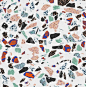 c o l o u r e m o t i o n s terrazzo pattern
用于研磨水磨石图案