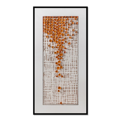 艺林画境现代简约手工实物立体挂画客厅玄关...
